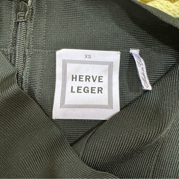 Herve Leger Black Bandage Mini Skirt Size XS Y2K - Picture 2 of 6